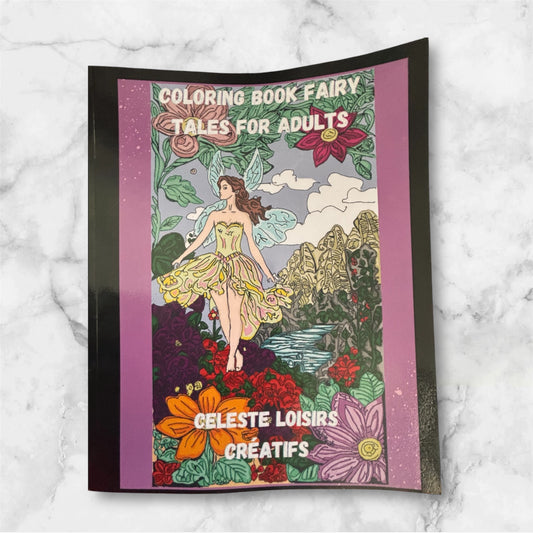 Livre de Coloriage pour Adultes : Contes de Fées et Nature Enchantée