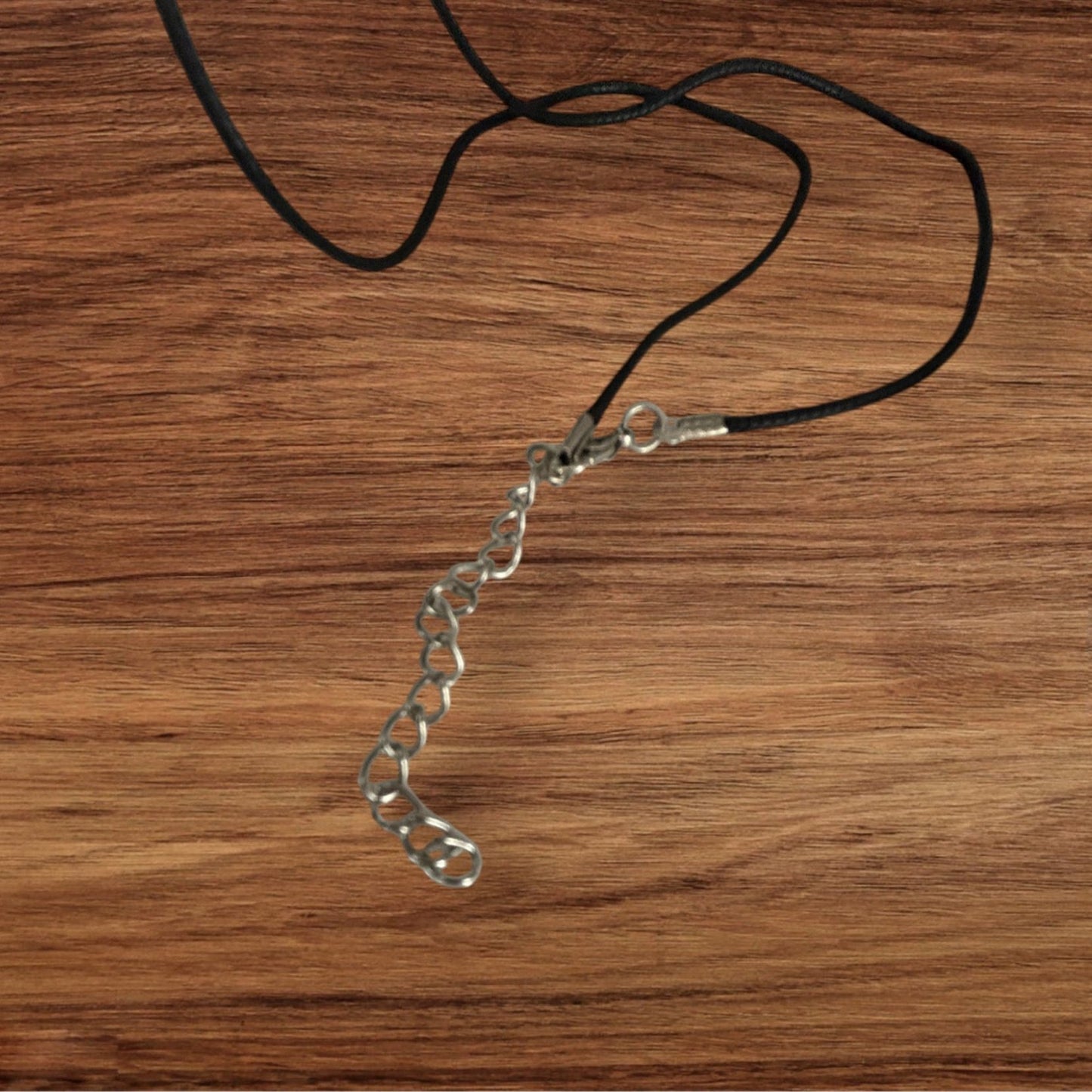 Collier pendentif bouteille de souhait en verre